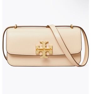 Tory Burch Small Eleanor East/West Convertible Leather Shoulder Bag